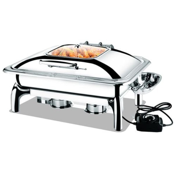 Nồi buffet TP69017 cùng đầu hâm điện khi sử dụng.
