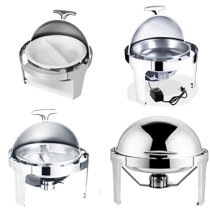 Thay đổi các khay chứa bên trong của nồi buffet dễ dàng và nhanh chóng.