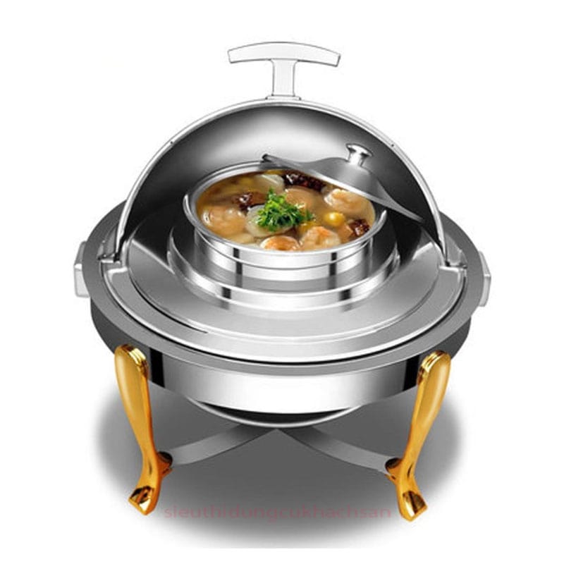 Nồi hâm soup buffet tròn 5 lít 7030
