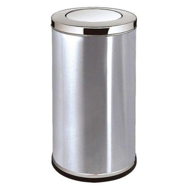 Thùng rác inox nắp lật -TP692123 bập bênh dung tích lớn