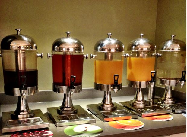 bình juice buffet