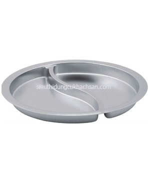 Khay inox buffet tròn 40cm - TP697195