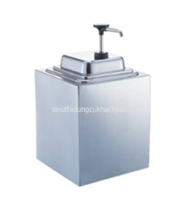 Bình đựng tương inox 1 vòi. Hotline đặt hàng: 0987.940.752