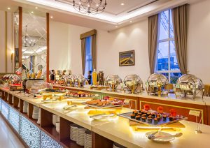 tổ chức buổi tiệc buffet tại nhà hàng