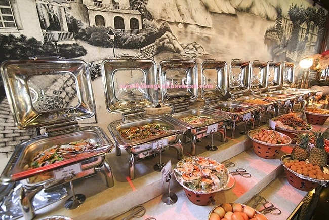 Nồi hâm nóng thức ăn buffet