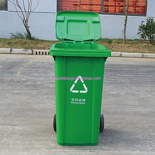 Thùng rác nhựa composite 240 L