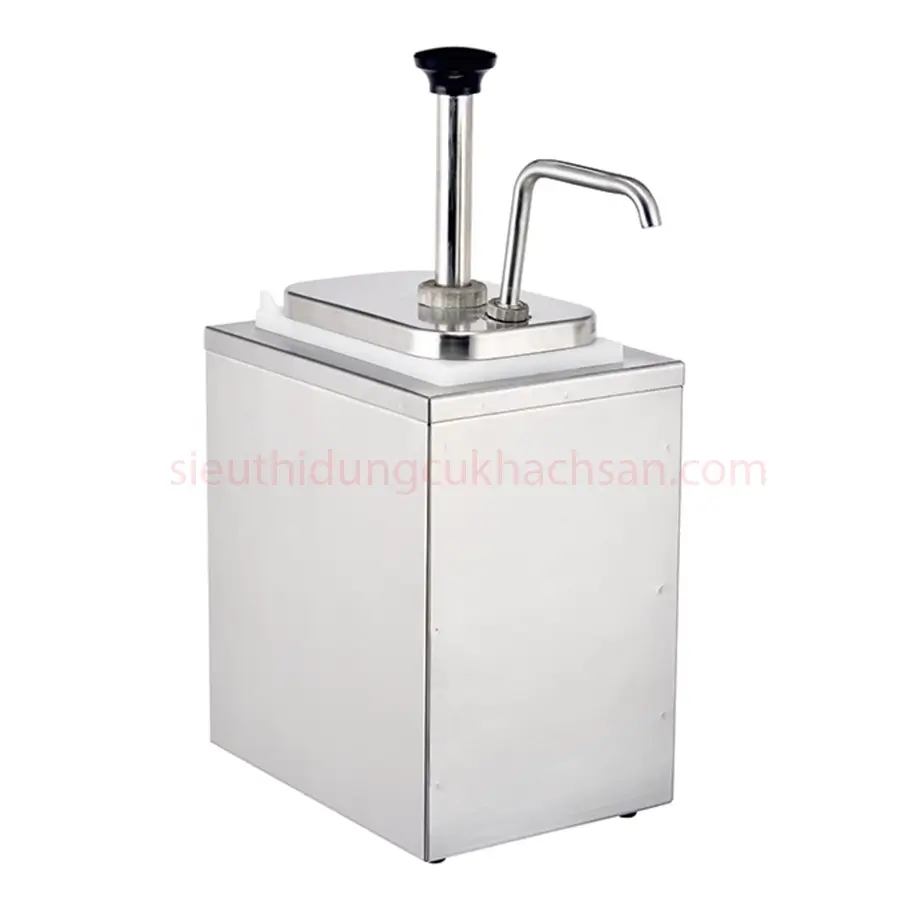 Bình bơm tương ớt 1 ngăn nhà hàng gà rán